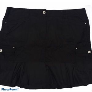 White House Black Market Ruffle Hem Skirt NWT 16